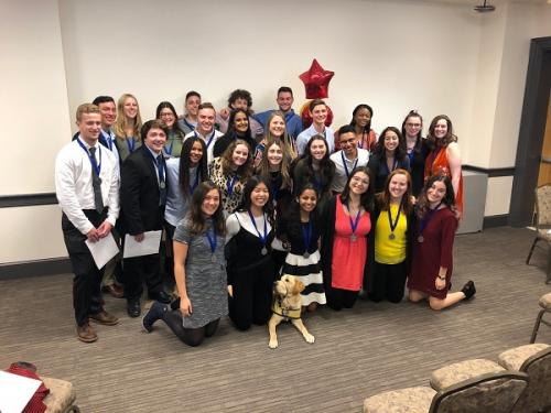 CIVICUS Students in Group at Ceremony